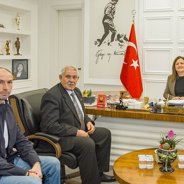 Belediye Başkanı Burcu Köksal'dan TCDD Emeklileri Derneği'ne Ziyaret Teşekkürü