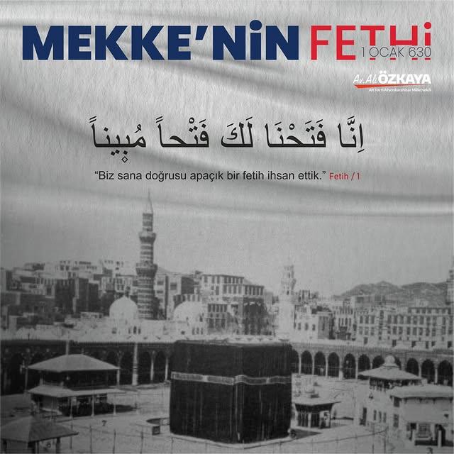 Mekke'nin Fethi Dualarla Anıldı