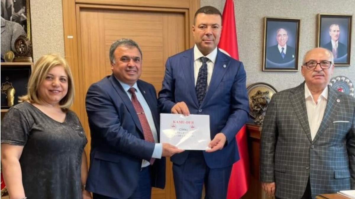 KAMU-DER’den MHP’li Bayraktar’a Hayırlı Olsun Ziyareti