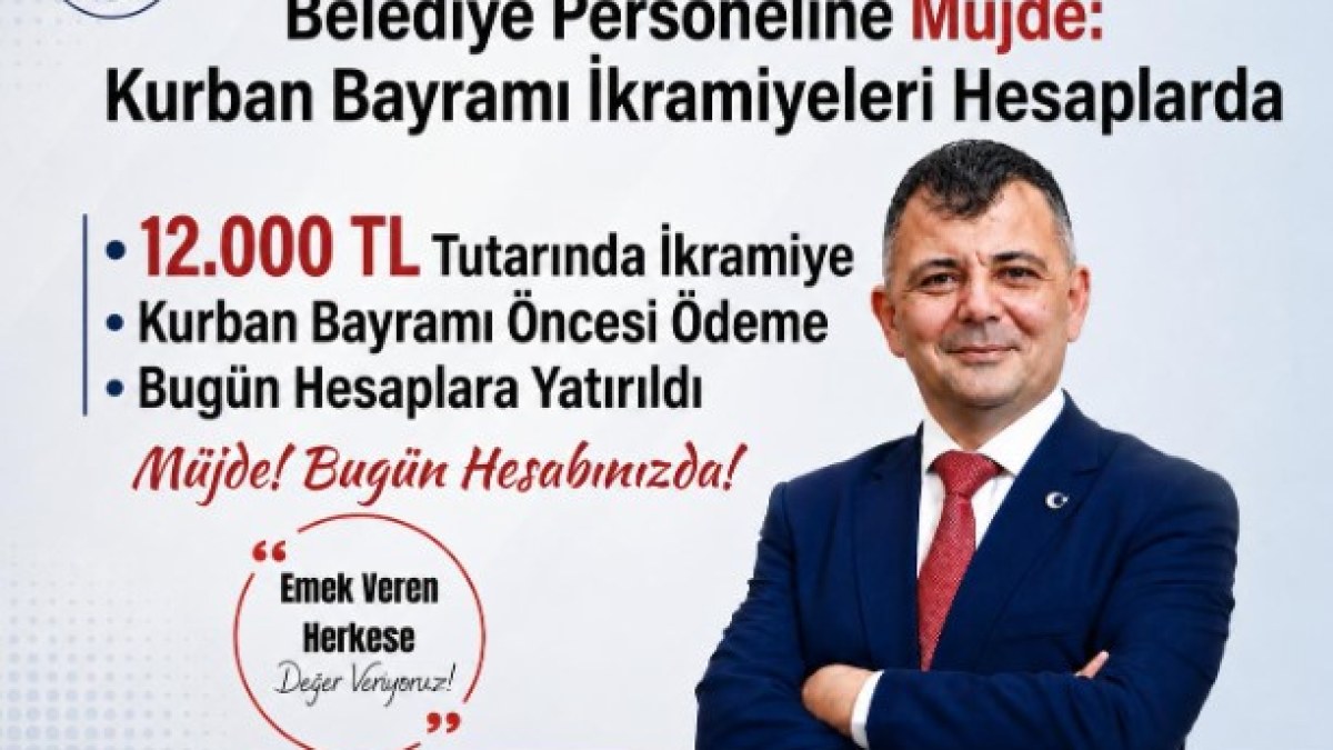 Başkan Koyuncu’dan Mesai Arkadaşına Bayram Desteği