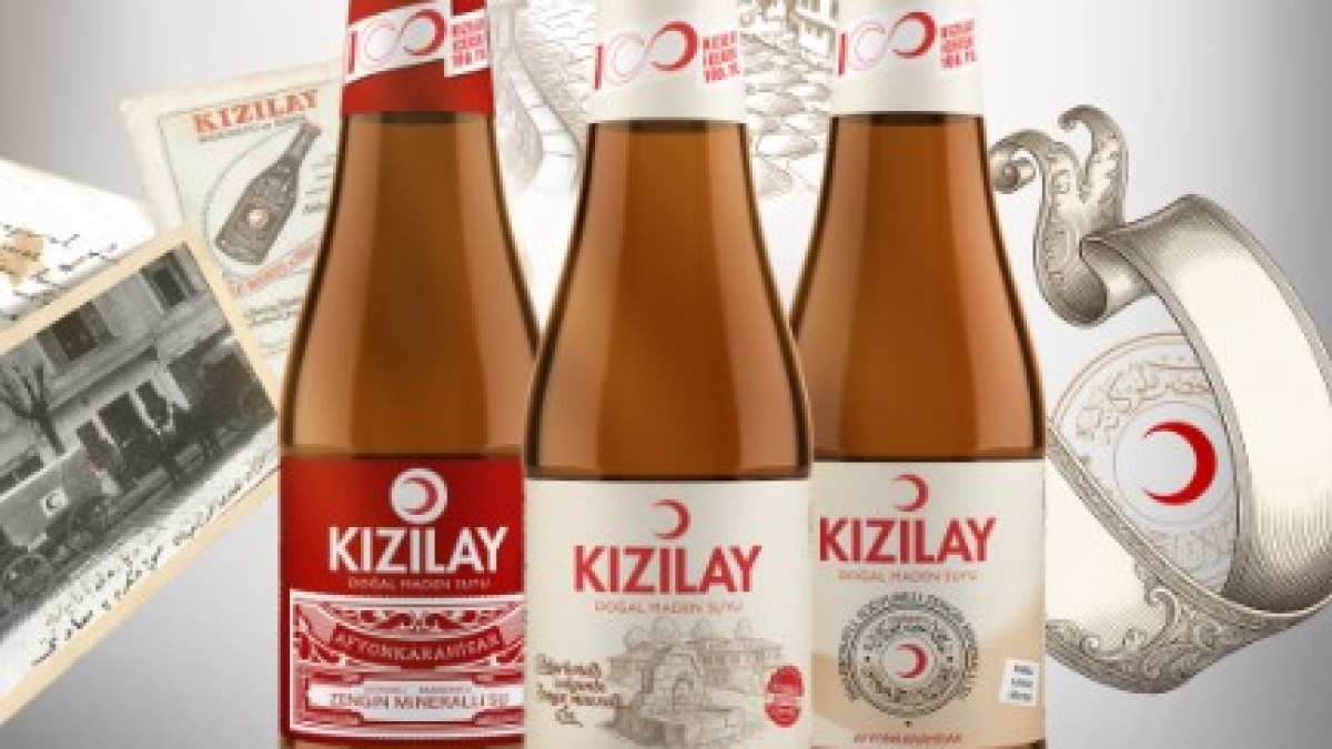 Kızılay Maden Suyu'ndan 100. Yıla Özel Nostalji Şişe Serisi