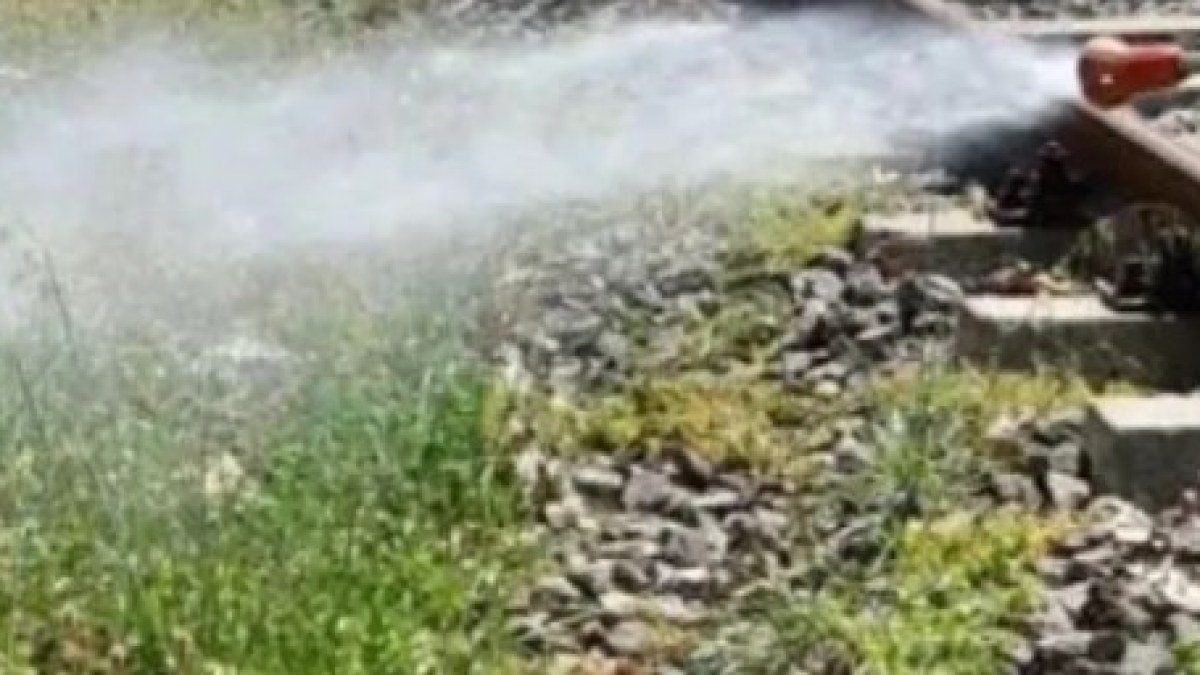 DEVLET DEMİRYOLLARI İŞLETMESİ GENEL MÜDÜRLÜĞÜNDEN OTLA MÜCADELE KAPSAMINDA İLAÇLAMA YAPILACAKTIR!