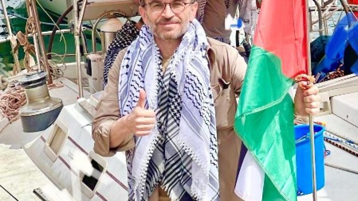 Eğitim Bir Sen 1 Nolu Şube Başkanu Mustafa Arslan SUMUD Filosunda.