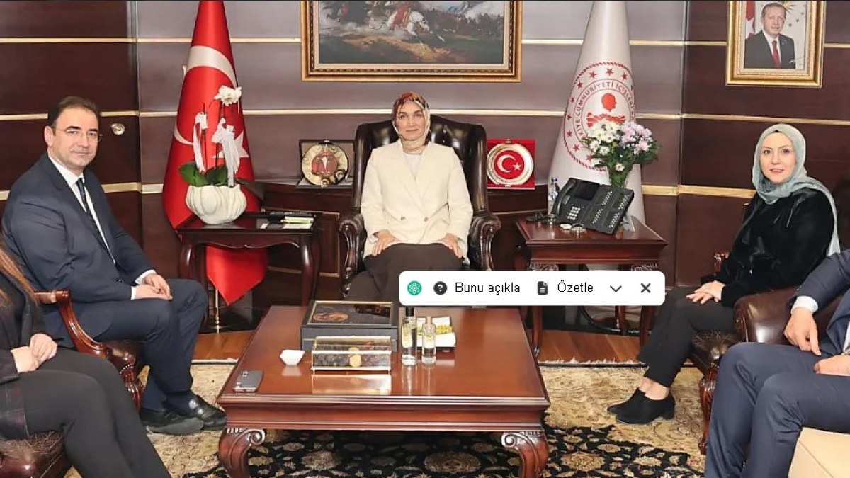 İçişleri Bakan Yardımcısı ve önceki dönem Afyonkarahisar Valisi Doç. Dr. Kübra Güran Yiğitbaşı TV 3 heyetini kabul etti.