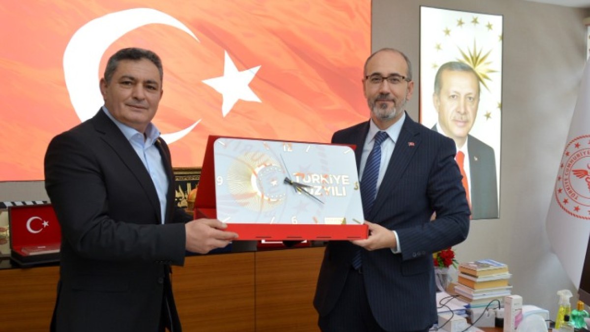 Çobanlar Heyetinden İl Sağlık Müdürü Öztürk’e Ziyaret