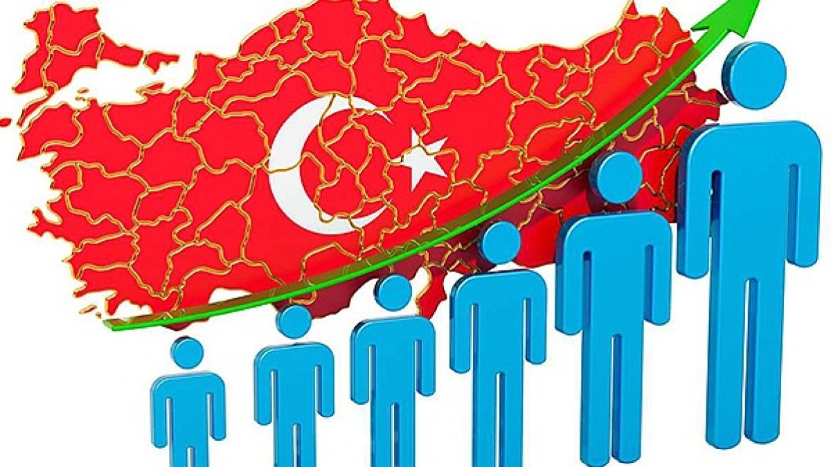Tüik Türkiye'nin nüfusu açıklandı