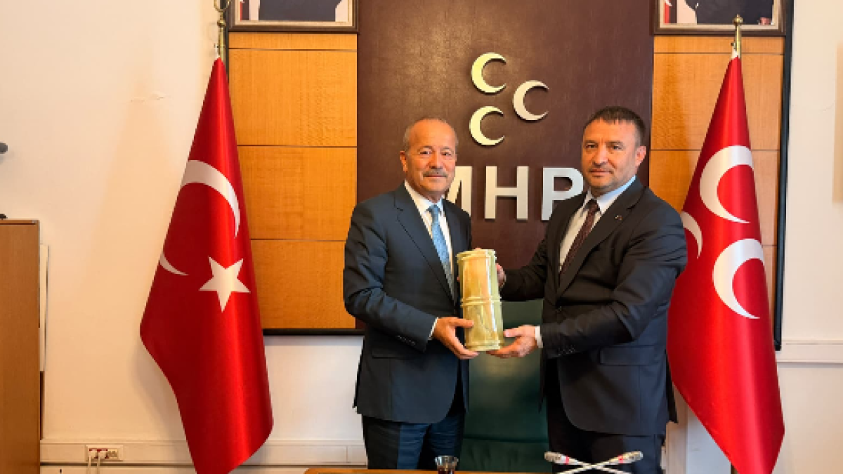 TBMM İdare Amiri Mehmet Taytak’a Afyonkarahisar Teşkilatından Hayırlı Olsun Ziyareti