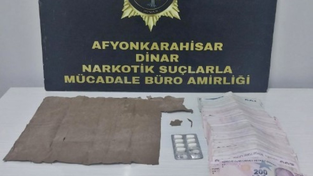 Dinar’da Uyuşturucu Operasyonu: 1 Şahıs Tutuklandı