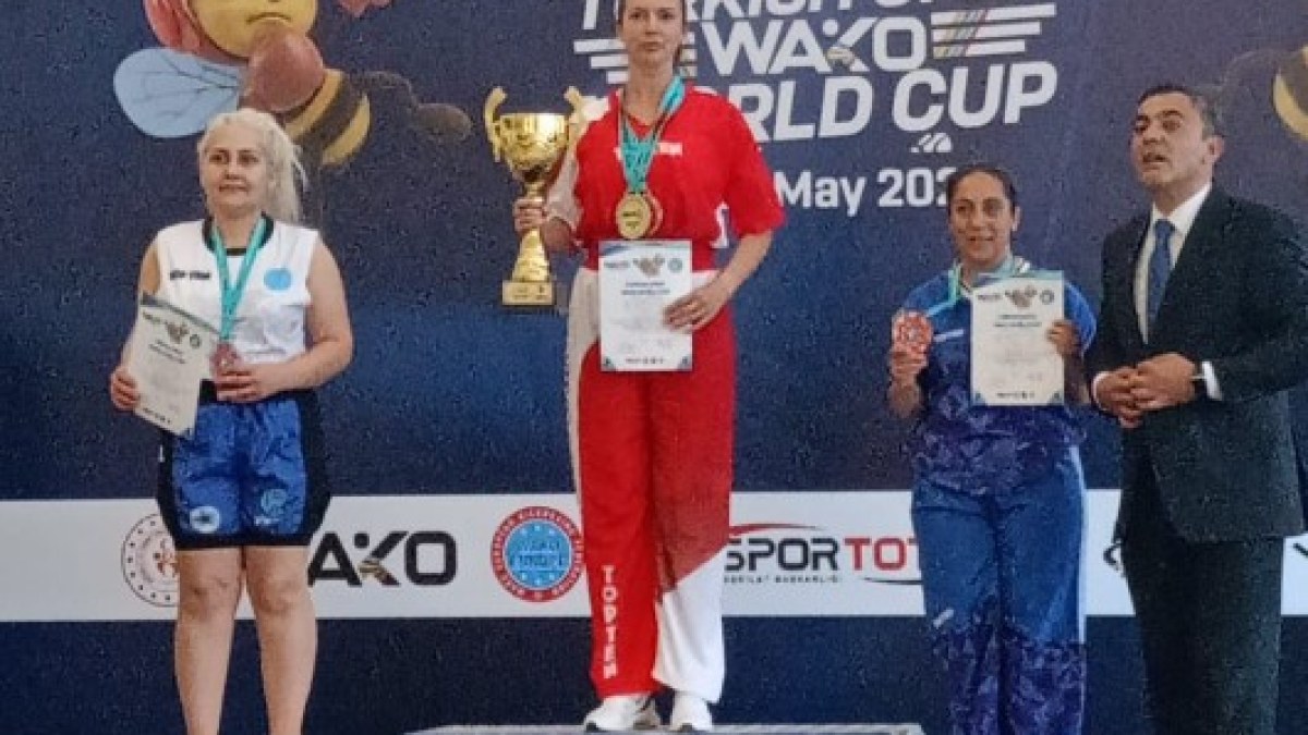 Afyonkarahisarlı Sporcu Fatma Kaya Dünya Üçüncüsü Oldu