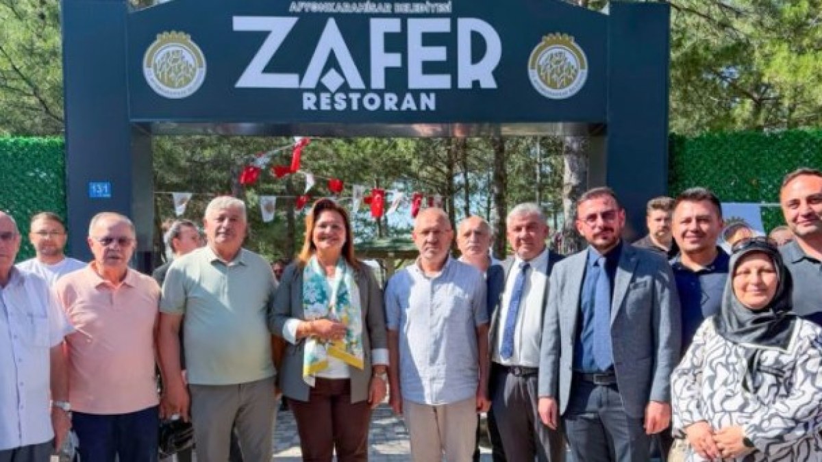 ZAFER RESTORAN HİZMETE AÇILDI