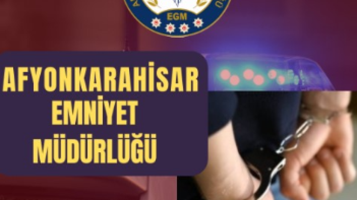 Afyonkarahisar’da 1 Milyon 584 Bin TL’lik Dolandırıcılık Olayında Şüpheli Tutuklandı