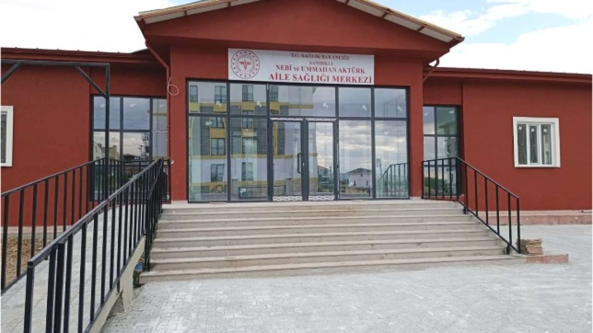 Sandıklı Nebi-Ummahan Aktürk Aile Sağlığı Merkezi Hizmete Girdi