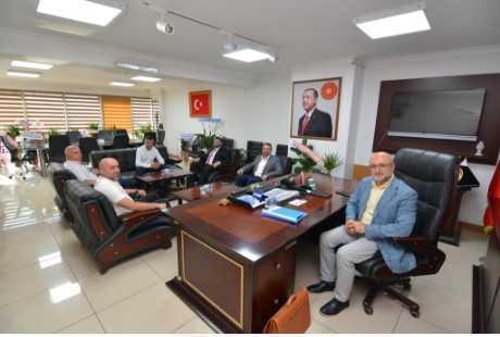 AK Parti İl Başkanı olarak seçilen Av. Turgay Şahin’e, Ziyaretler Devam ediyor.