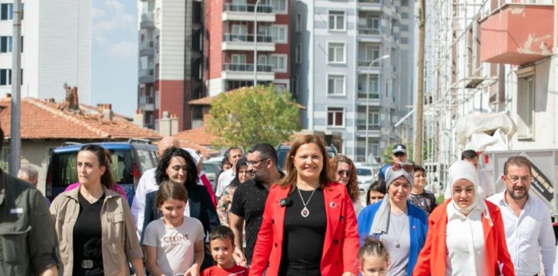 BELEDİYE BAŞKANIBURCU KÖKSAL KAYADİBİ MAHALLE SAKİNLERİYLE BULUŞTU