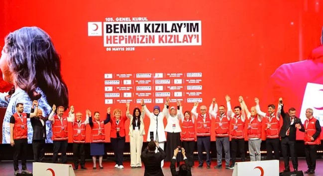 TÜRK KIZILAY YENİ YÖNETİMİNİ BELİRLEDİ