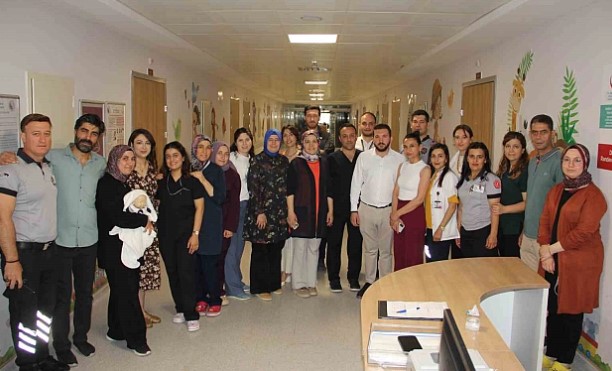Afyonkarahisar Devlet Hastanesinde 'Pembe ve Mavi Kod' tatbikatı.