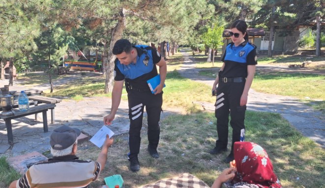 Emniyetten Mesire Alanlarında Yangın Uyarısı