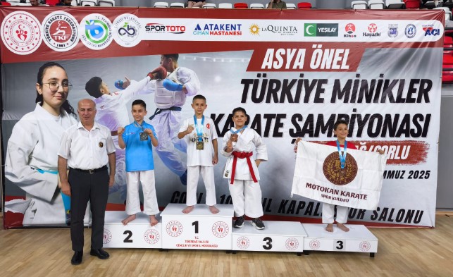 Minikler Türkiye Karate Şampiyonası’nda Afyonkarahisarlı Sporculardan Büyük Başarı