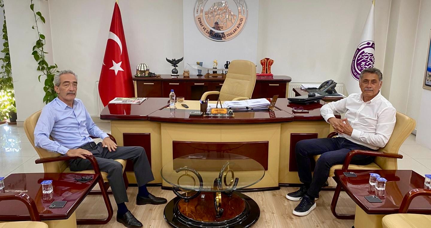 CHP li Görgöz Esnaf ve Sanatkarlar Odası Başkanı Cengiz Üstün’ü ziyaret etti.