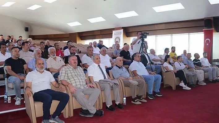 (AOSB) 23. Olağan Mali Genel Kurulu, OSB Müdürlük binasında sanayici, iş insanı ve kurum temsilcilerinin yoğun katılımıyla gerçekleştirildi. 