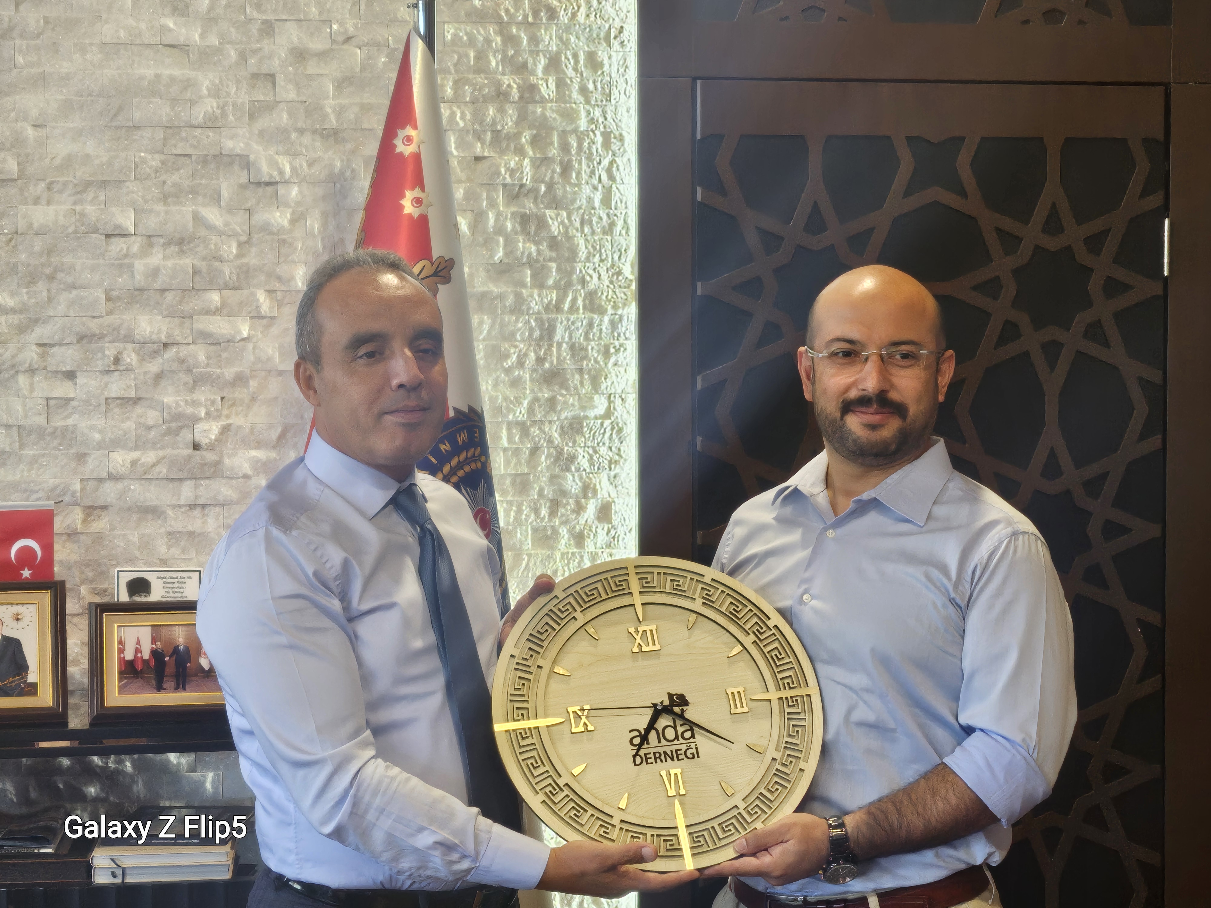 Anda Arama Kurtarma Derneği’nden İl Emniyet Müdürü Ahmet Birtan’a Ziyaret