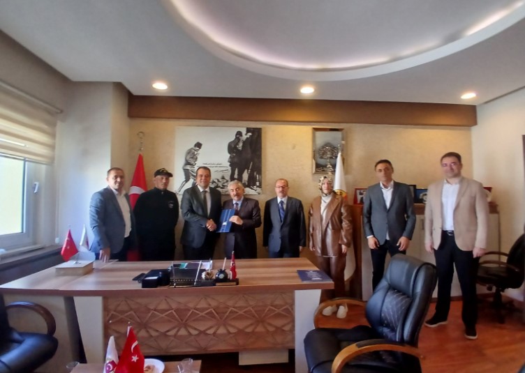 MİLLET PARTİSİ’NDEN AFYON GAZETECİLER CEMİYETİ’NE ZİYARET