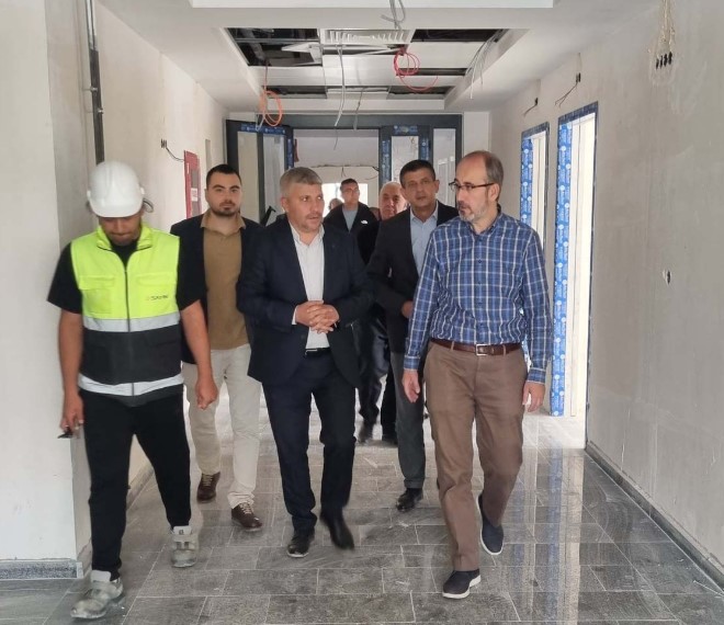 İl Sağlık Müdürü Hakkı Öztürk, Çobanlar ilçesinde sağlık yatırımlarını Yerinde inceledi