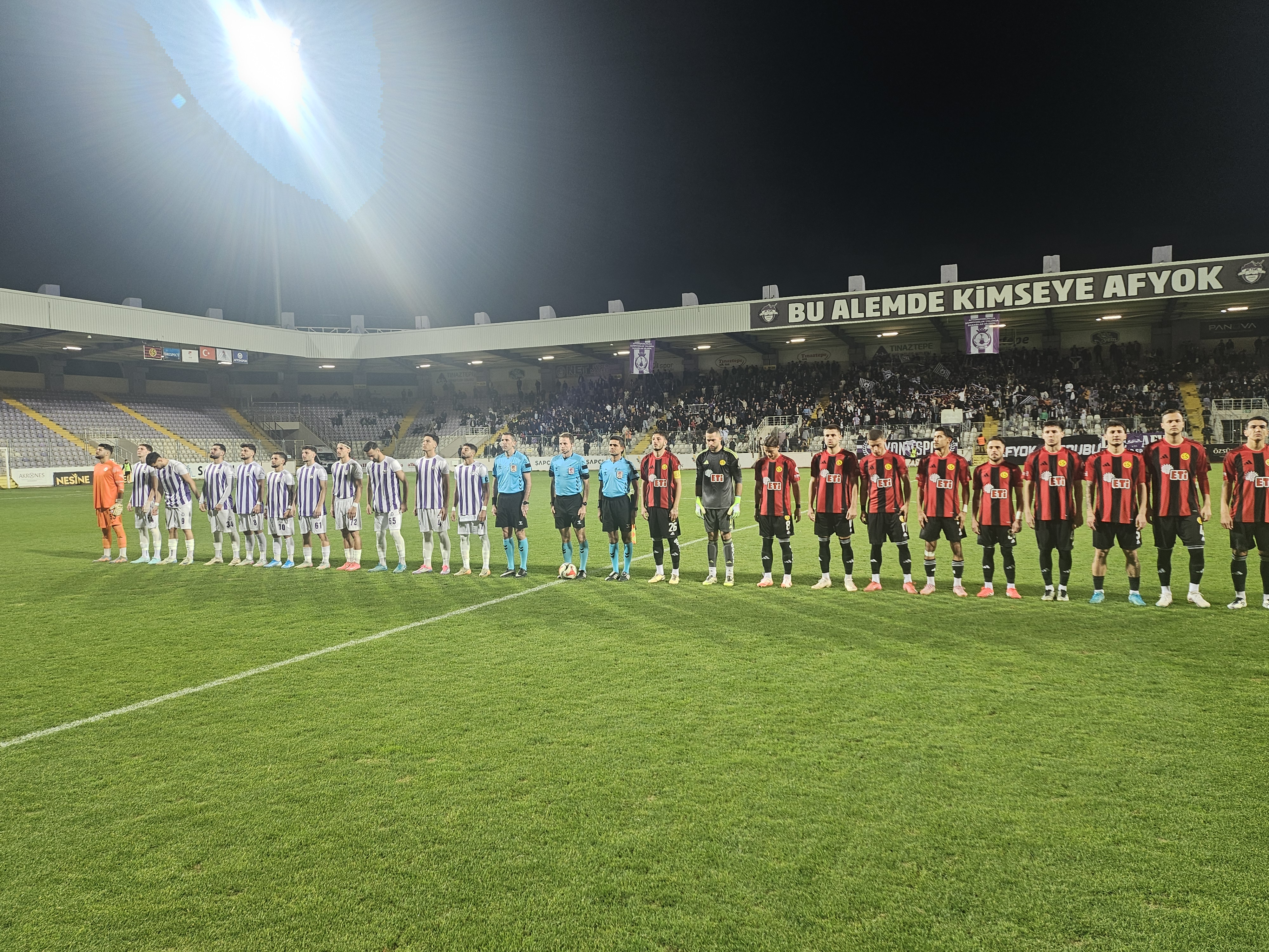 Afyonspor Eskisehirspor karsısında farklı kaybetti 5-1