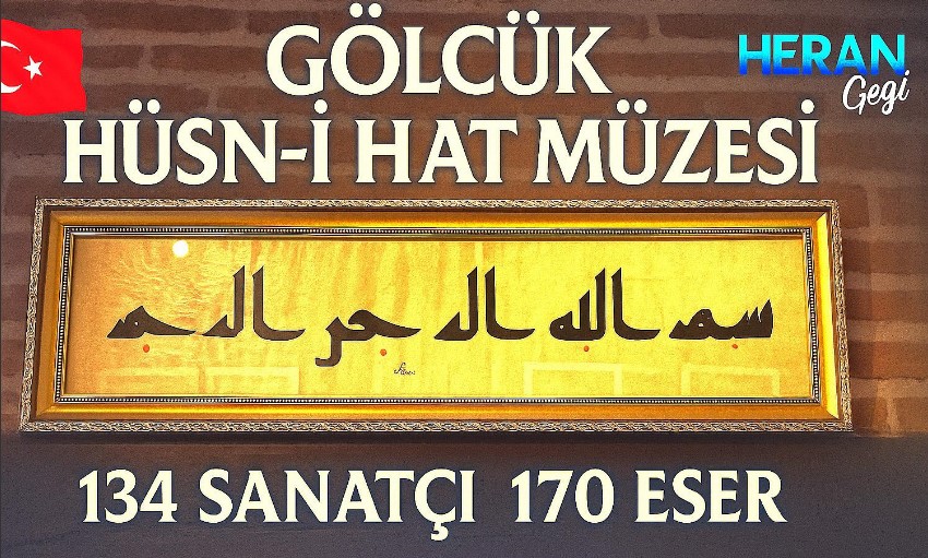 Gölcük’te Osmanlı Zarafetini Keşfet: Hüsn-i Hat Müzesi’nde 134 Sanatçı 170 Eser!