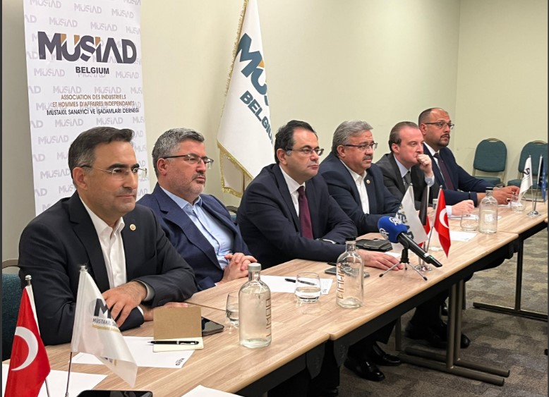 AK Parti Afyonkarahisar Milletvekilleri Belçika’da Geniş Kapsamlı Temaslarda Bulundu