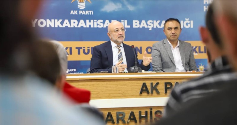 AK PARTİ AFYONKARAHİSAR’DA TEŞKİLAT ÇALIŞMALARI YOĞUN TEMPOYLA DEVAM EDİYOR
