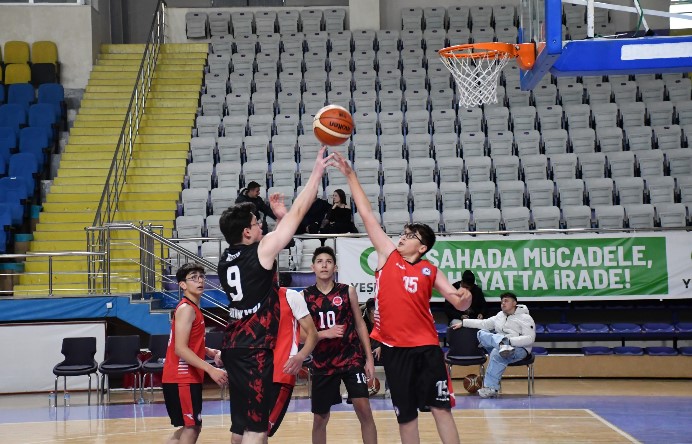 Okul Sporları Gençler Basketbol Müsabakasında Dereceye Giren Takımlar Belli Oldu - Galeri