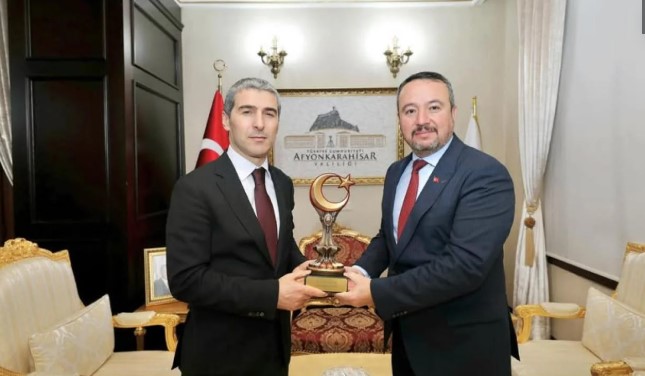 Başkan Öztaş’tan Vali Aktaş’a Ziyaret