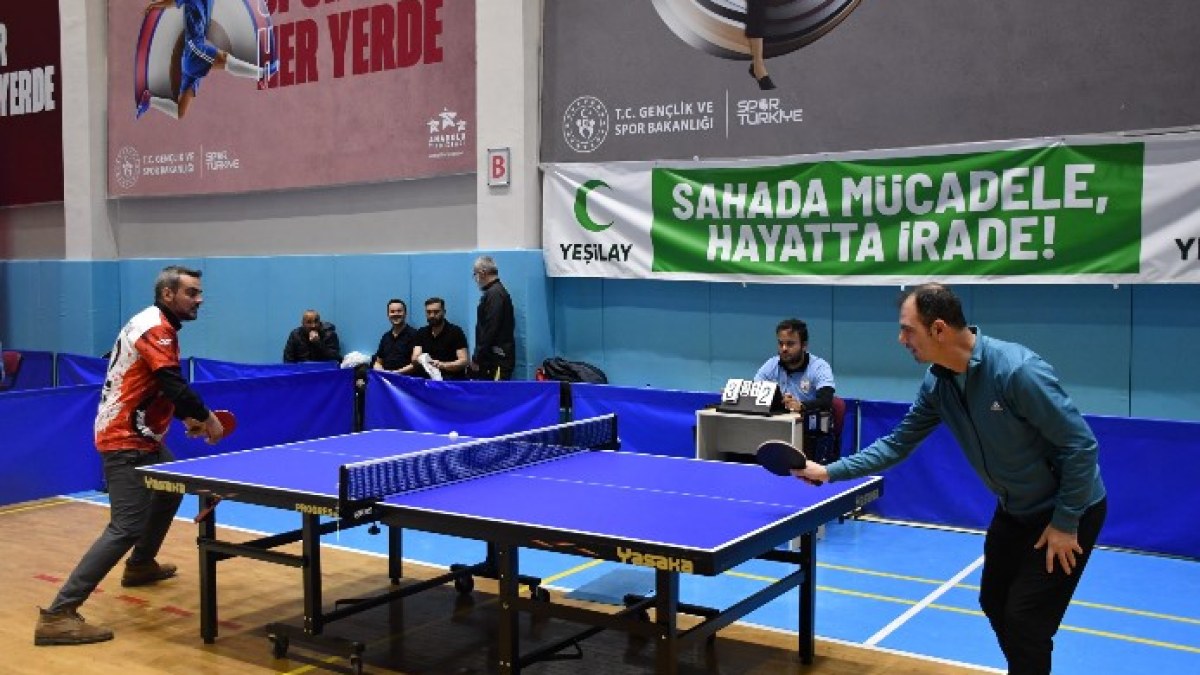 Dünya Masa Tenisi Haftası’nda Afyonkarahisar’da Şampiyonlar Belli Oldu