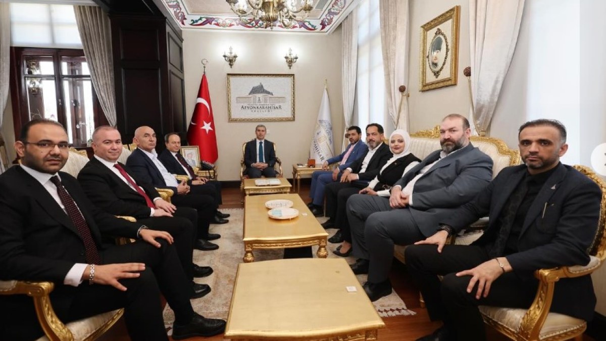 Afyonkarahisar’da Uluslararası Tarım İş Birliği: Şam Heyeti Vali Aktaş’ı Ziyaret Etti