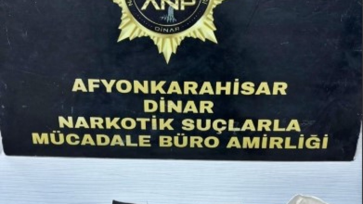 Dinar’da Narkotik Operasyonu