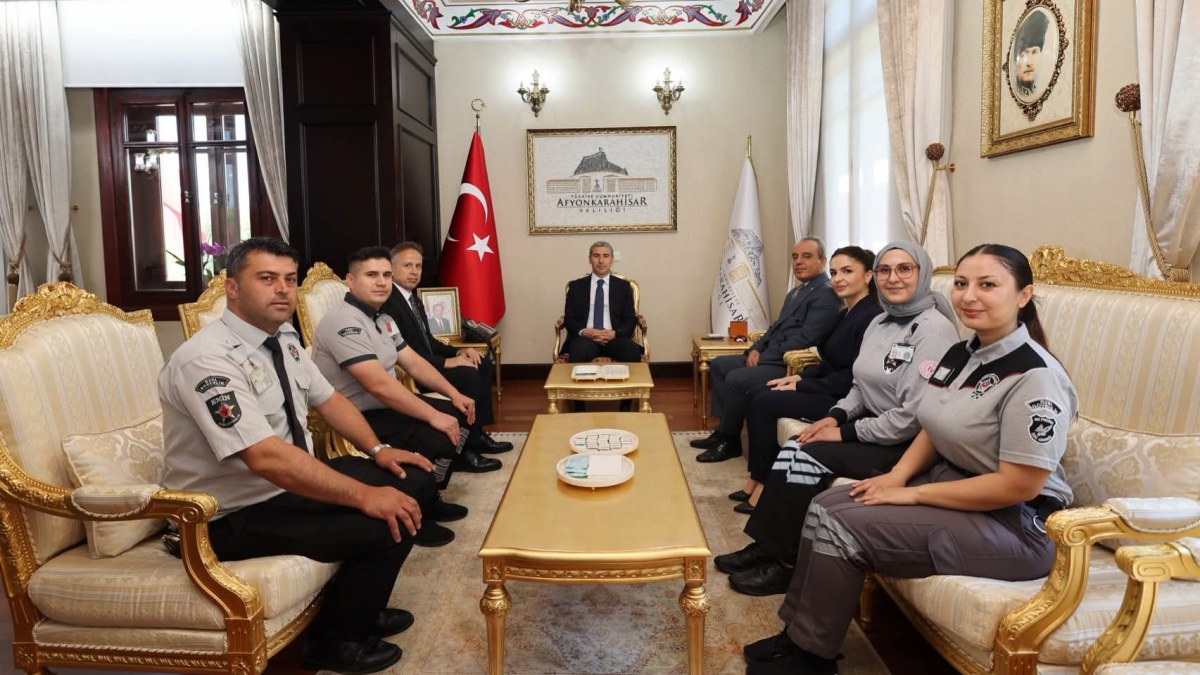 Özel Güvenlik Haftası kapsamında Vali Aktaş’a ziyaret