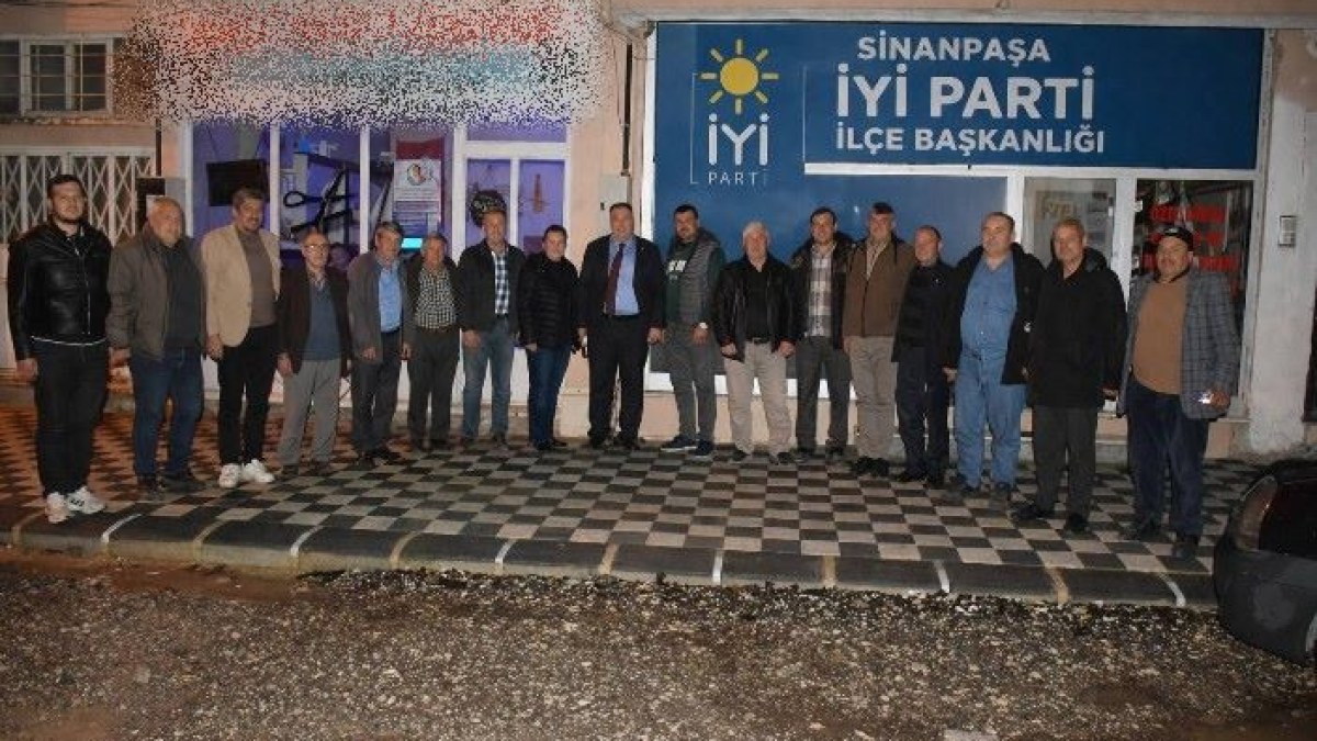 SİNANPAŞA’DA İYİ PARTİ TEŞKİLAT BULUŞMASI: “SAHADA DAHA GÜÇLÜ OLACAĞIZ”