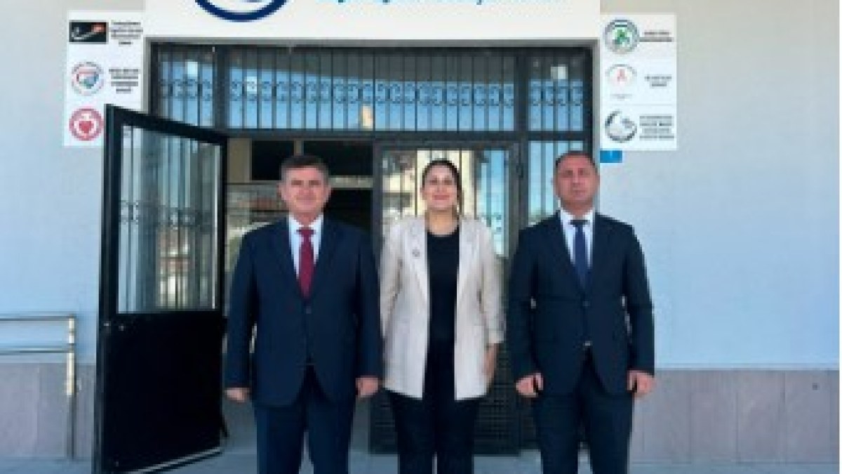 Defterdar İbrahim Gürbüz ve Ticaret İl Müdürü Mahmut Yayla’dan Beyazay’a Ziyaret