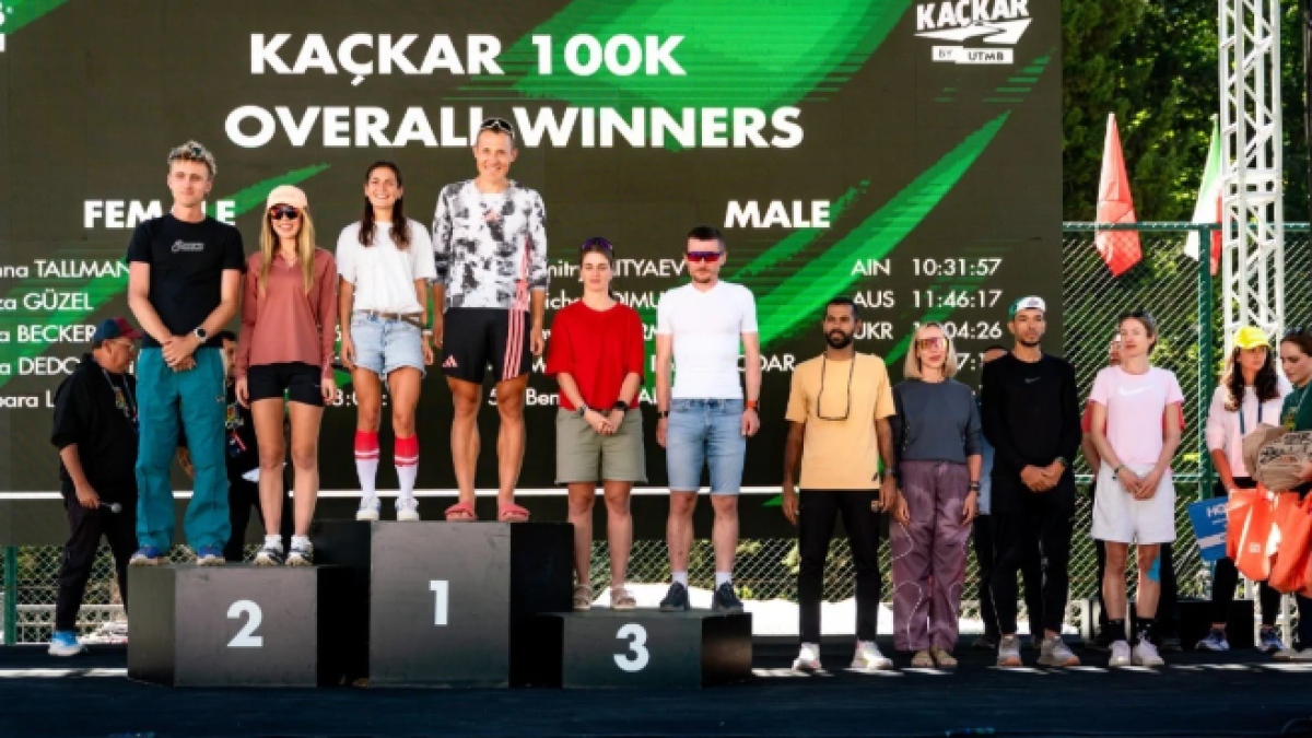 Kaçkar by UTMB’de Dereceye Giren Sporcular Ödüllendirildi