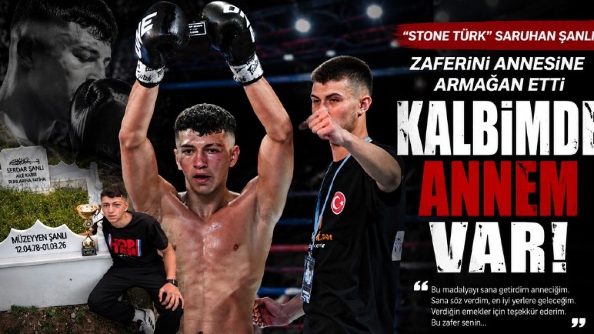Stone Türk Saruhan Şanlı’dan Duygulandıran Zafer