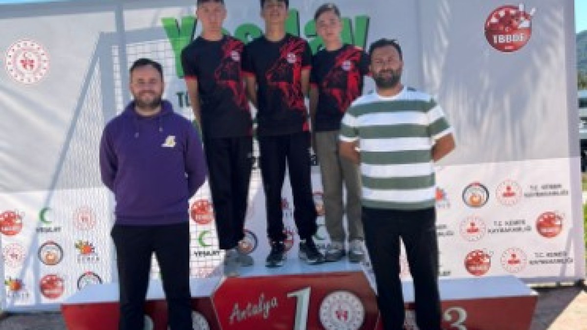 Afyonkarahisar’dan Petankta Türkiye Derecesi