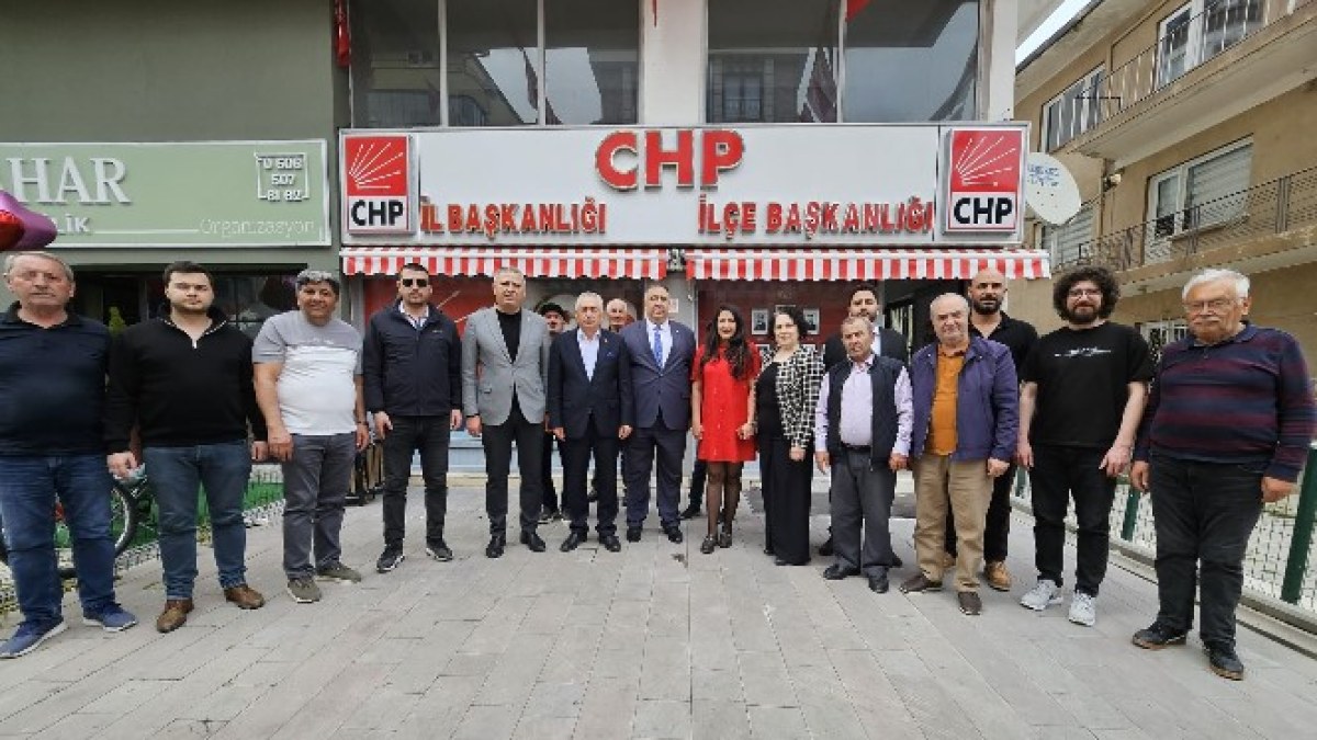 İYİ Parti Heyetinden CHP İl Başkanlığına Ziyaret