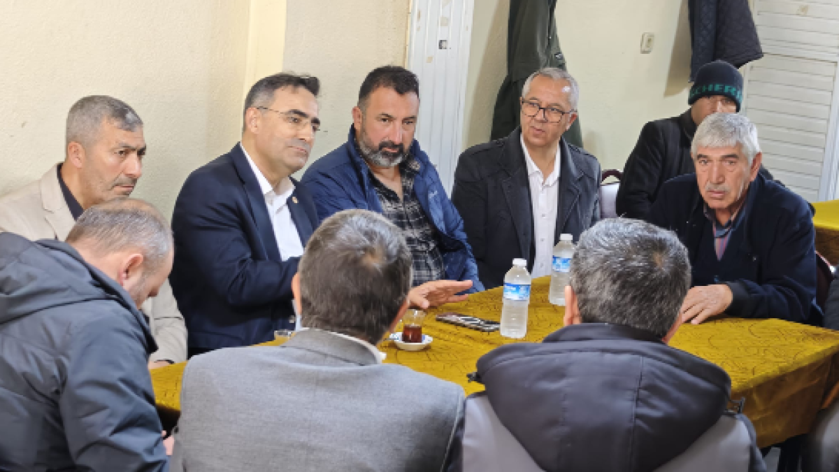 Milletvekili Dr. Arslan Sultandağı'nda