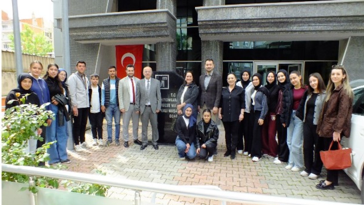 Salar ÇPAL Öğrencilerinden  Mali Müşavirler Odası’na Mesleki Ziyaret