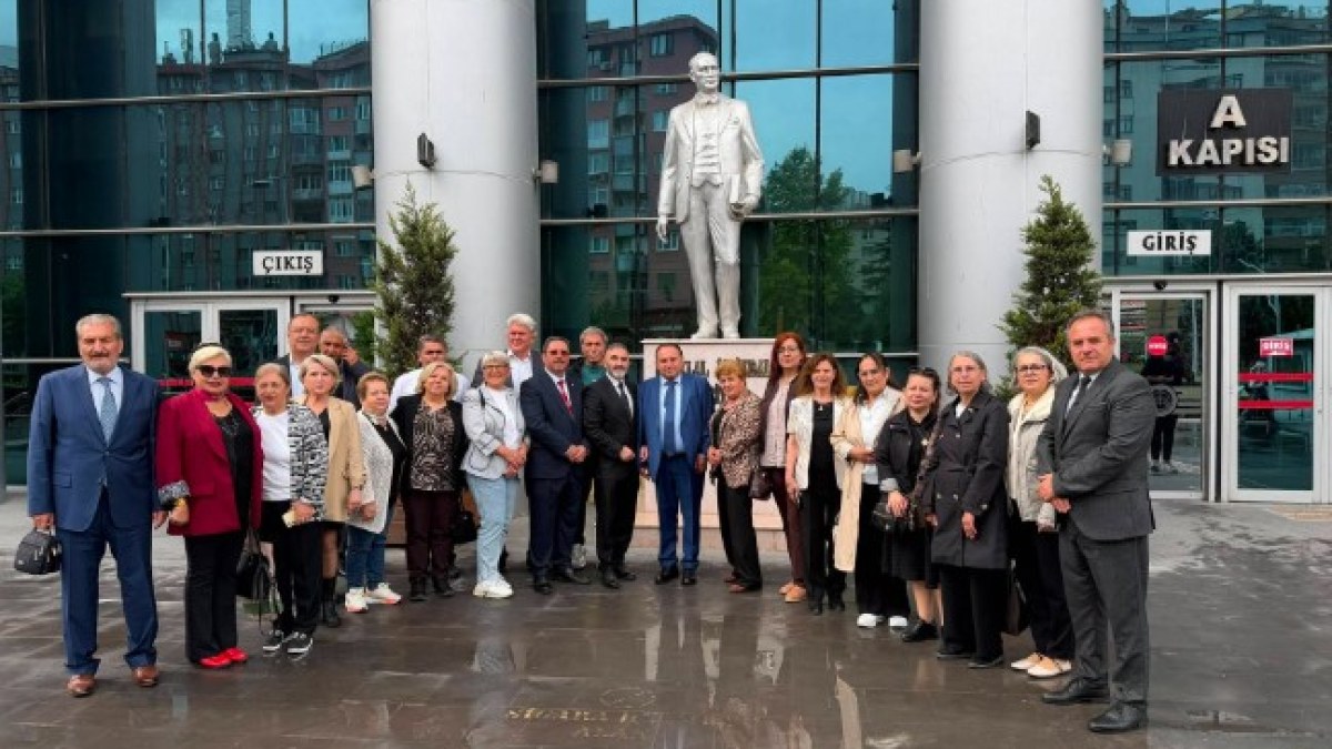 Emirdağ ve Çevre Dernekleri Federasyonu’ndan Başsavcı Üzeyir Karakülah’a Veda Ziyareti