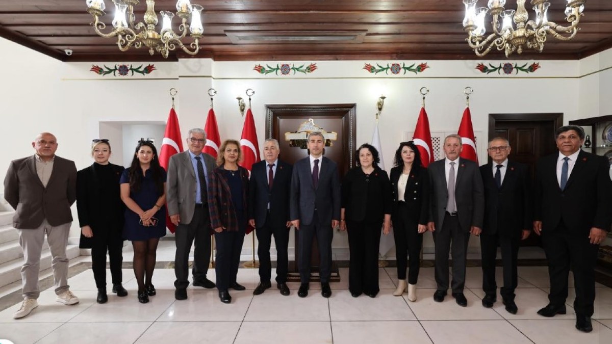 CHP Afyonkarahisar İl Başkanı Hasan Karadeniz’den Vali Naci Aktaş’a Hayırlı Olsun Ziyareti