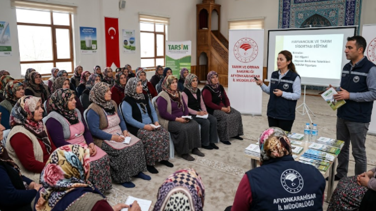 Afyonkarahisar'da Kadın Üreticilere Özel Eğitim: Hayvancılıkta Yeni Dönem Başlıyor