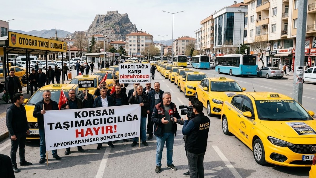 Afyonkarahisar’da Taksicilerden Korsan Taşımacılık İhbarı: 10 Günde 25 Araca Cezai İşlem Yapıldı