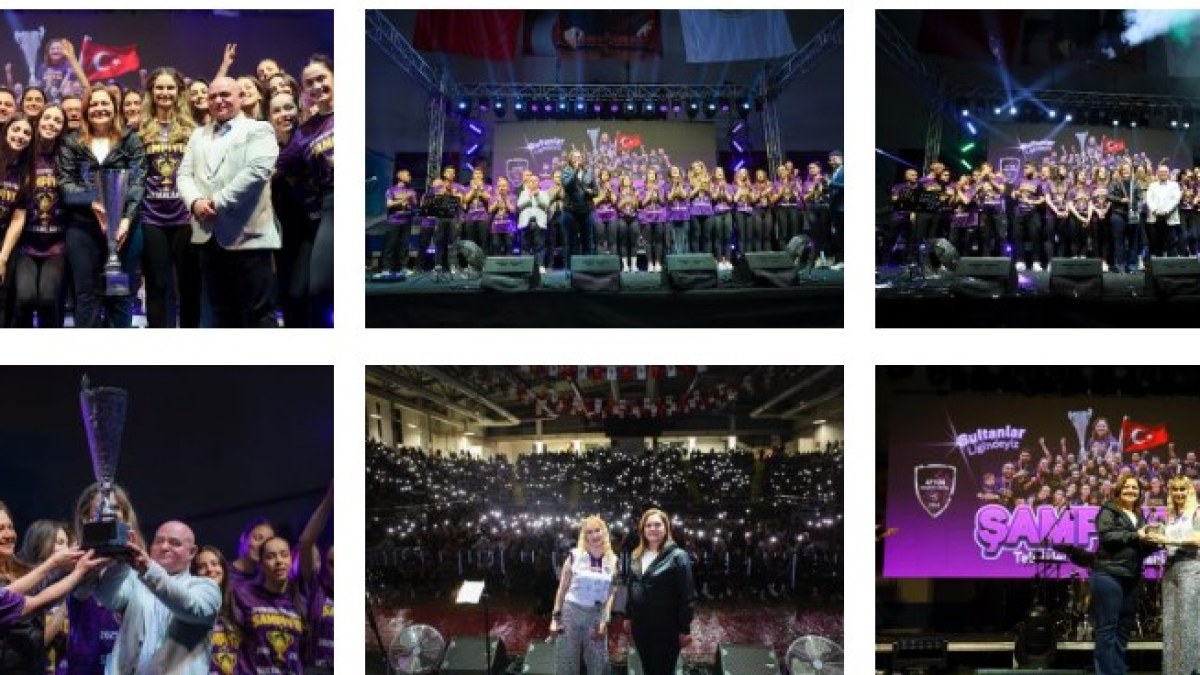 ŞAMPİYONA YAKIŞIR KUTLAMA